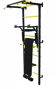 Профессиональная шведская стенка Kampfer Gladiator Powerful, цвет - черный/желтый (Kampfer, Gladiator Powerful)